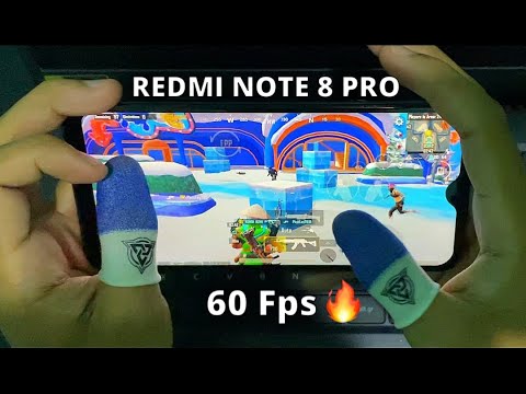 REDMI NOTE 8 PRO TEST PUBG IN 2025 | Smooth+Extreme 60Fps🔥Erangel Gameplay !!!