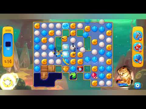 Fishdom 2022, no Boosters,  1058  level  -  прохождение без бустеров,  1058  уровень.