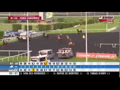 2013-11-27 Sylvie de Betan Victoire Vincennes 1'12''1 2175m Gp monte Matthieu Abrivard