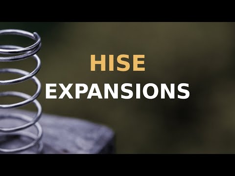 Using expansion packs in your HISE project