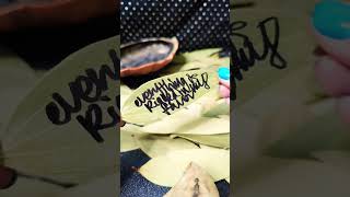 BURN A BAY LEAF LIKE THIS TO MAKE EVERYTHING WORK IN YOUR FAVOR #bayleaf #manifest #attraction