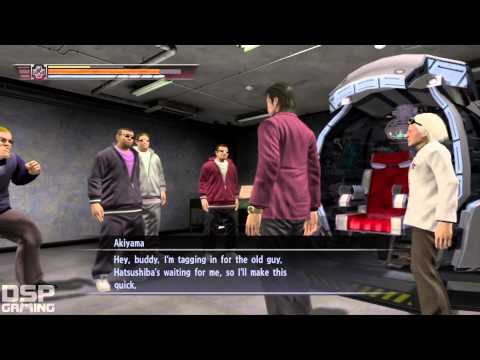 Yakuza 4 playthrough pt22 - Friendly Neighborhood Homeless Man/1st Boss Fight!