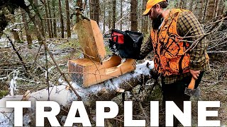Trapping around Clear Cuts in the North Maine Woods: Episode 33