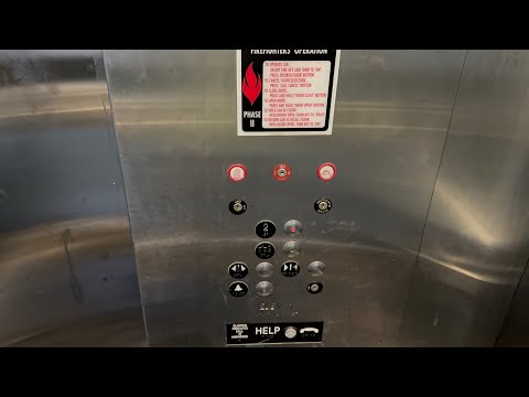 DISGUSTING ThyssenKrupp Oildraulic Elevator - Paramus Place (NJ-4 Pedestrian Bridge) - Paramus, NJ