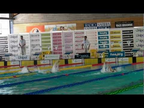 Mondiali master Riccione 2012 - 100 dorso donne serie 64