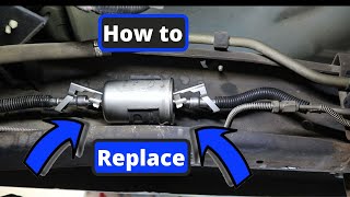 How to replace fuel filter on a Ford Ranger xlt