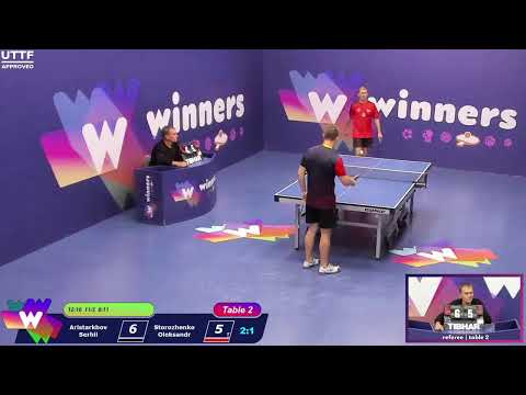 Winners League 12.10.21 Aristarkhov Serhii - Storozhenko Oleksandr 22:00