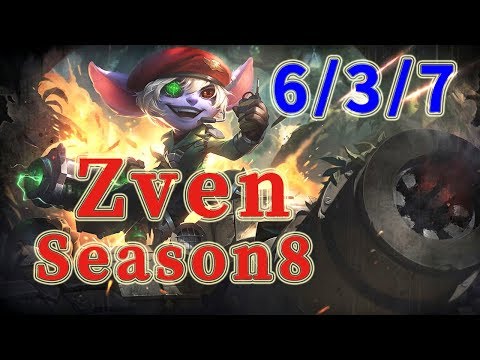 TSM Zven Tristana ADC vs Ezreal Patch 8.7