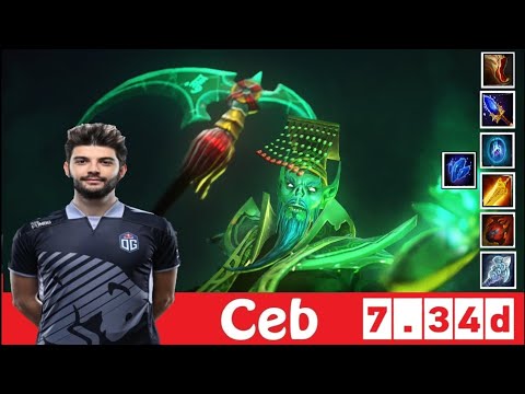 [DOTA 2] Ceb the NECROPHOS [OFFLANE] [7.34d]