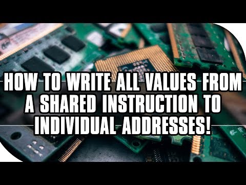 Cheat Engine Tutorial: How to Store all Shared Instruction Addresses!