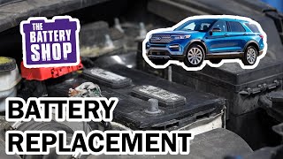 Ford Explorer (2011-2019) New Battery Install