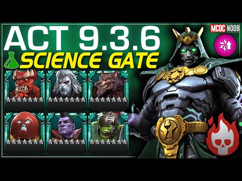 MCOC: Act 9.3.6 Easy Path/Science Gate - DREAD EMPEROR DOOM Boss - Sep 2025