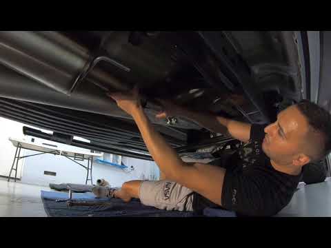 How to install Corsa Extreme Exhaust at home in your garage and sound clip 2018 - 2019 F150 5.0 V8
