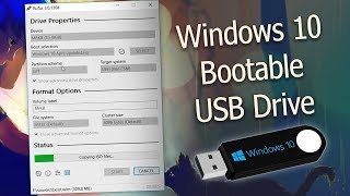 How To Make A Windows 10 Bootable USB Flash Drive