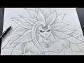 How to draw goku infinty ♾️ | step-by-step | Dragonball art