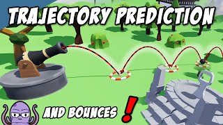 Trajectory prediction in Godot 4
