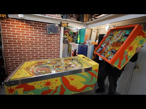 Pinballorama #13 - Moving and Setting Up Pinball Machines