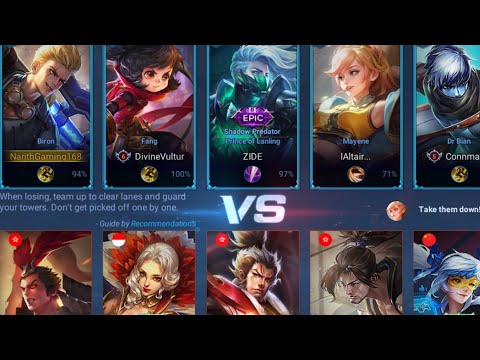 Honor | Heroes: {Biron} [Fighter] Fang - MVP | Platinum III Star 1 | Narith Gaming168