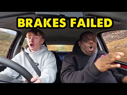 HIS BRAKES FAILED on UK’s STEEPEST ROAD 😭 PRANK