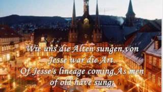Christmas songs from Germany - Lo, how a Rose eer blooming (Es ist ein' Ros' entsprungen)