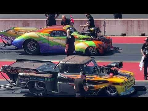 Tierp EM dragracing, kval lördag.