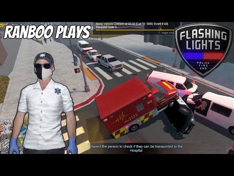 Ranboo becomes a medic on National Ranboo Day - Flashing Lights (02-26-2022) VOD