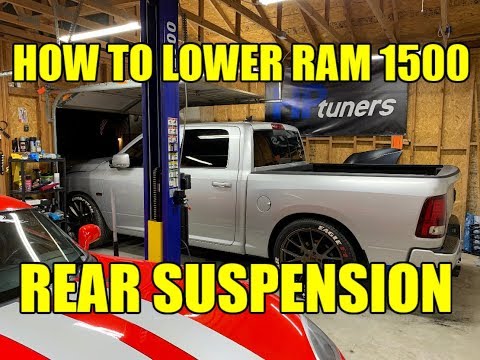 RAM 1500 Lowering Kit INSTALL - REAR Suspension 2009-2018