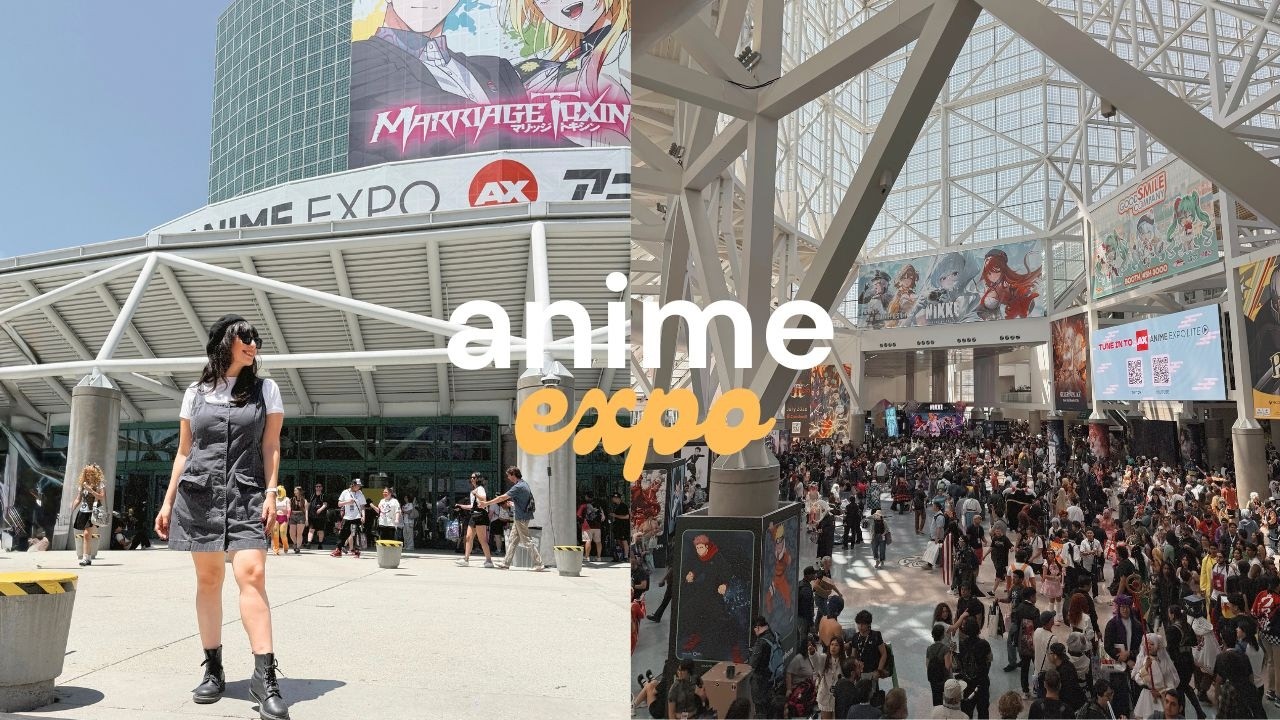 ANIME EXPO 2026 | exhibit hall, artist alley, freebies haul, demon slayer panel, second year recap