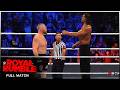 FULL MATCH Brock Lesnar Vs The Great Khali WWE Royal Rumble