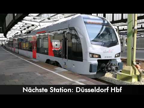 [Abellio Rail NRW] Ansagen RE19 Düsseldorf Hbf - Emmerich