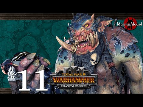Total War: Warhammer 3 Immortal Empires Campaign - Wintertooth, Throgg the Troll King #11
