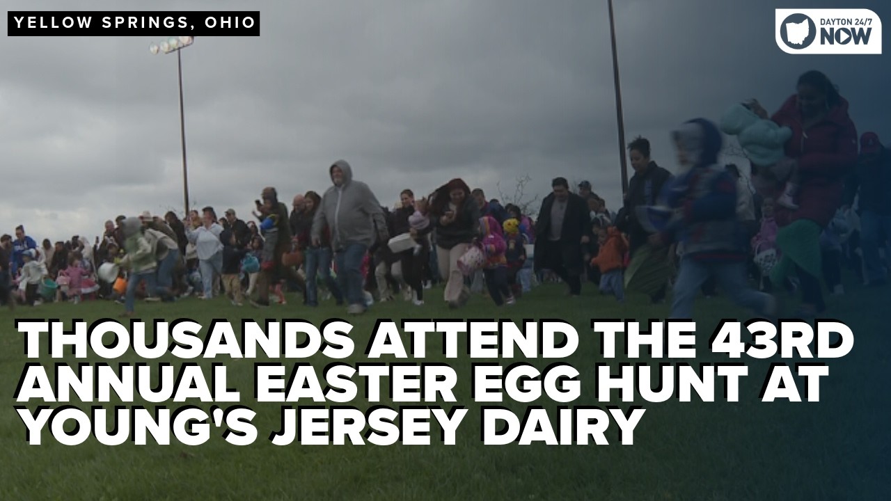 Thousands turn out for Young's Jersey Dairy Easter egg hunt, boosting community traditions
