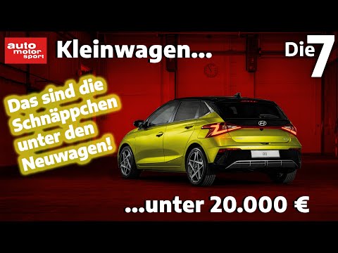 Kompakt & günstig: Kleinwagen unter 20.000 € | auto motor und sport