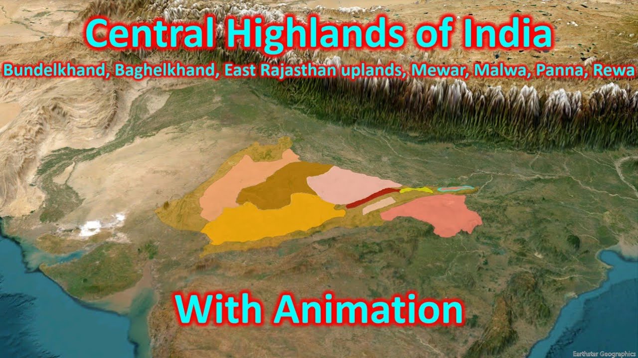 Educational Video on Indian Peninsular Plateaus Part 1