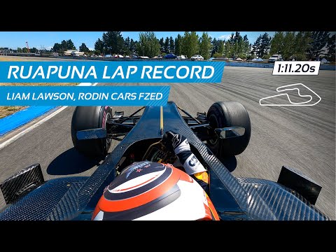Liam Lawson Blitzes Ruapuna Lap Record in Rodin FZED