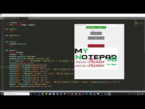 ✅ 2 Python Tkinter Gui Grid Example App