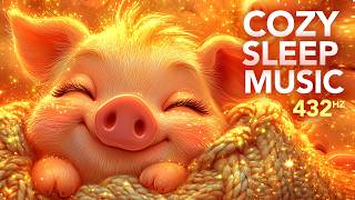 432 Hz Curl Up and Let Everything Go, Deep Peaceful Sleep Music