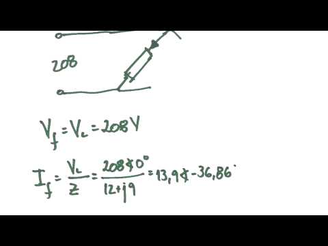 Me Salva! TRI21 - Potência em Sistemas Trifásicos - Exemplo I