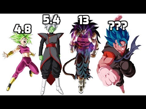 DBZMacky Dragon Ball Heroes POWER LEVELS All Episodes Updated (Power Scale)