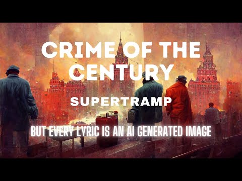 Crime Of The Century by Supertramp - But every lyric is an AI generated lyric
