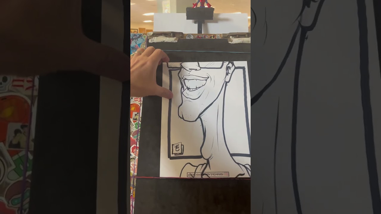 Promotional video thumbnail 4 for Designs by Dennis Caricatures