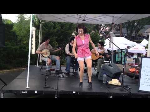 Miss Moonshine Buckdancing the Stone Mountain Wobble -  Stone Mtn Wobblers #permissiontodance