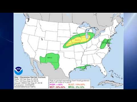 September 1, 2018, Weather Xtreme Video