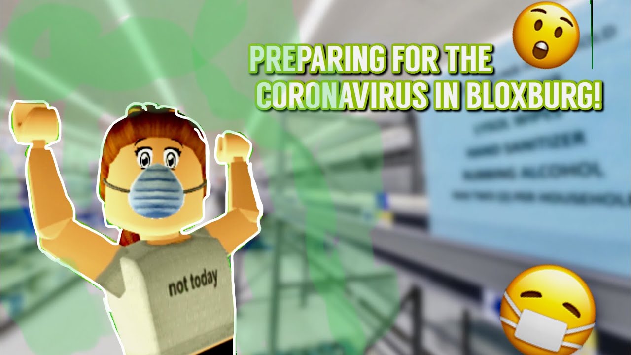 PREPARING FOR COVID-19 In BLOXBURG || bloxburg roleplay || Itz Alondra ||
