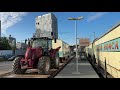 Ankunft Circus Theater Roncalli Per Bahn Am Ostbahnhof München Werksviertel Mitte