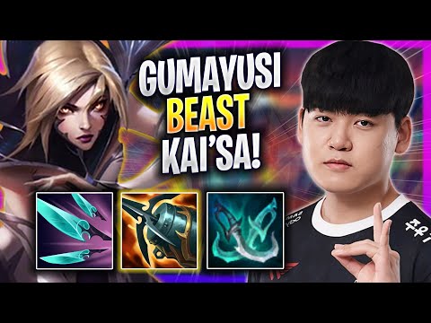 GUMAYUSI IS A BEAST WITH KAI'SA! - T1 Gumayusi Plays Kai'sa ADC vs Draven! | Season 2023