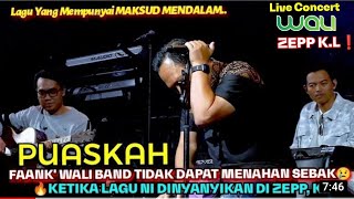 Download lagu 🔥Bergetar Suara FAANK' WALI BAND Nyanyi Menahan SEBAK❗😢🔴PUASKAH' Lagu Lama Yg Punyai Maksud MENDALAM mp3