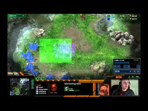 sc2coach - Zerg Lernvideo #3 - 14 Pool Speedling Push abwehren