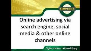 preview picture of video 'Online advertising via search engine, social media and other online channels'