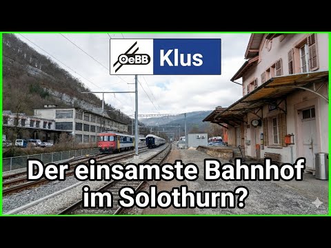 Der einsamste Bahnhof im Kanton Solothurn?